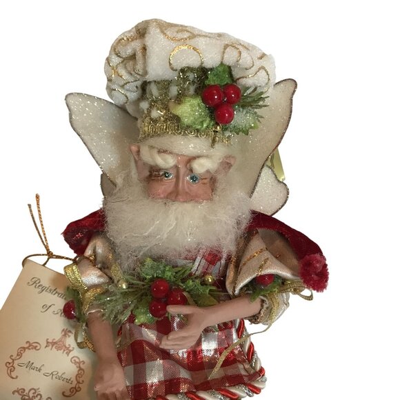Mark Roberts Christmas Fairy 10" Ornament Certificate Limited Ed. Sugar & Spice - Picture 3 of 11